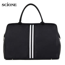 Load image into Gallery viewer, bolsa Striped Travel Bag Gym Fitness Bags Luggage Traveling Duffle Sac De Sport Handbag For Women Men Outdoor Sports Tas XA46A