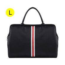 Load image into Gallery viewer, bolsa Striped Travel Bag Gym Fitness Bags Luggage Traveling Duffle Sac De Sport Handbag For Women Men Outdoor Sports Tas XA46A