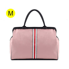 Load image into Gallery viewer, bolsa Striped Travel Bag Gym Fitness Bags Luggage Traveling Duffle Sac De Sport Handbag For Women Men Outdoor Sports Tas XA46A