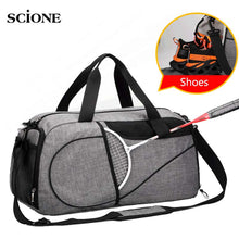 Load image into Gallery viewer, Foldable Dry Wet Gym Bag Fitness Shoulder Bag Training Traveling Cossbody Bag For Women Men Gym Bags Ultra Light Bag 2020 XA175A