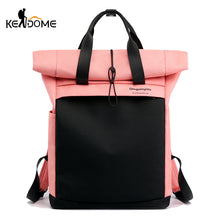 Load image into Gallery viewer, Anti-theft Travel Backpack Women Patchwork Sports Gym Bag Waterproof Fitness Bag Laptop Rucksack Sac De Sport 2019 New XA266D
