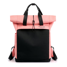 Load image into Gallery viewer, Anti-theft Travel Backpack Women Patchwork Sports Gym Bag Waterproof Fitness Bag Laptop Rucksack Sac De Sport 2019 New XA266D
