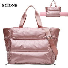 Load image into Gallery viewer, Dry Wet Yoga Mat Bag Fitness Gym Bags Glitter For Women Sac De Sport 2020 New Sporttas Gymtas Tas Sportbag Bolsa Sports XA780WA
