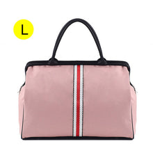 Load image into Gallery viewer, bolsa Striped Travel Bag Gym Fitness Bags Luggage Traveling Duffle Sac De Sport Handbag For Women Men Outdoor Sports Tas XA46A
