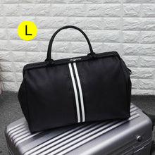 Load image into Gallery viewer, bolsa Striped Travel Bag Gym Fitness Bags Luggage Traveling Duffle Sac De Sport Handbag For Women Men Outdoor Sports Tas XA46A
