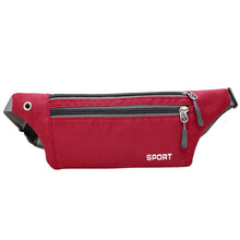 Load image into Gallery viewer, 2019 Top Quality Waterproof Nylon Waist Pack for Men Women Carteira Fanny Pack Bum Bag Hip Money Belt Travel Mobile Phone Bag
