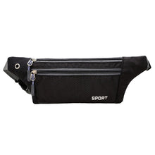 Load image into Gallery viewer, 2019 Top Quality Waterproof Nylon Waist Pack for Men Women Carteira Fanny Pack Bum Bag Hip Money Belt Travel Mobile Phone Bag
