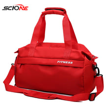 Load image into Gallery viewer, Waterproof Dry Wet Separation Gym Bag Women Fitness Yoga Mat Men Training Hand Bag Swimming Crossbody Outdoor Sport Bags XA47G
